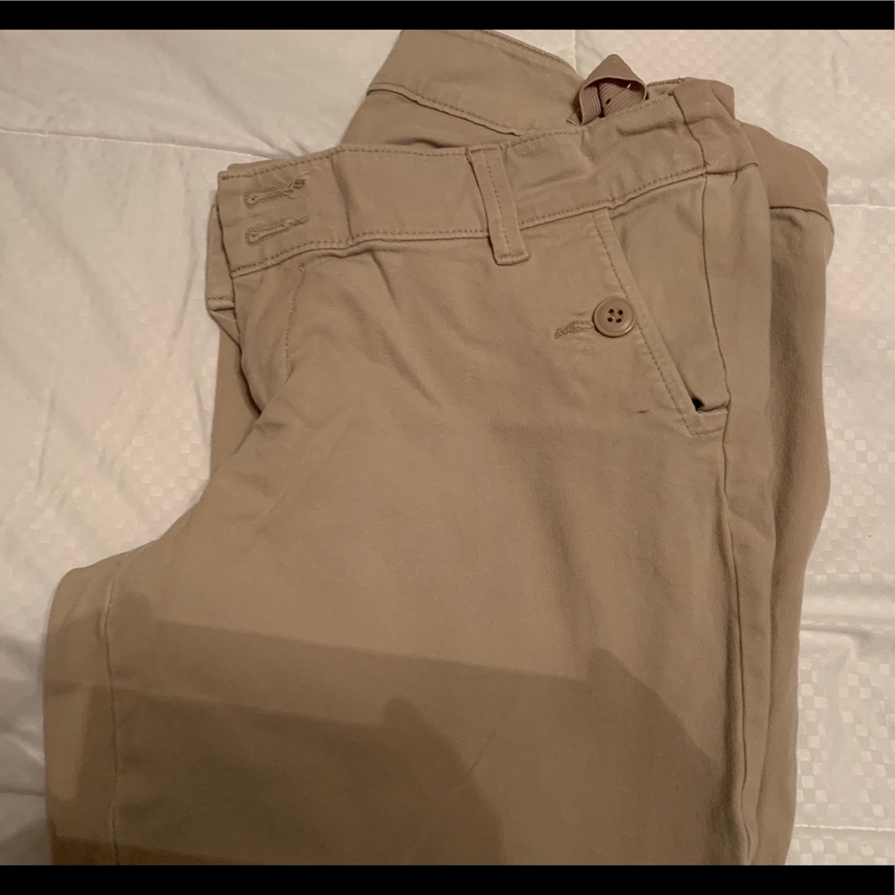 Maternity khaki pants